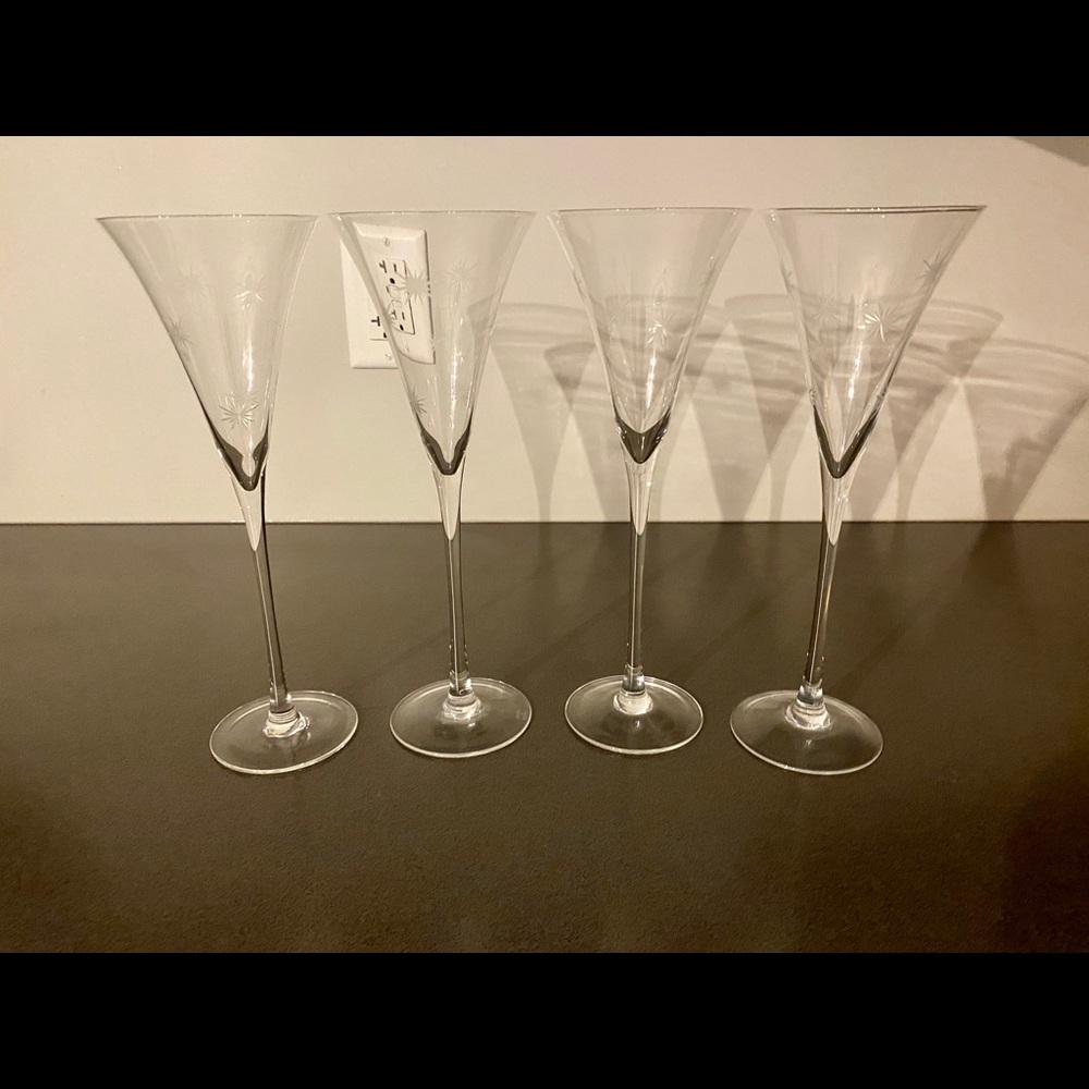 Waterford champagne flutes